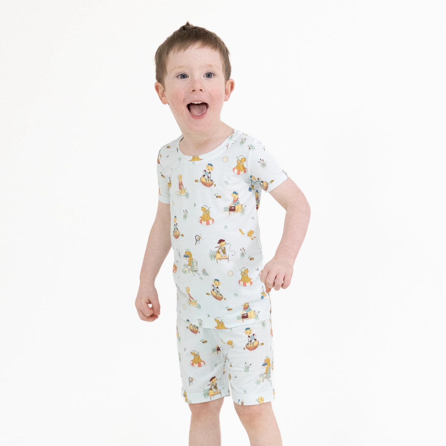 Lake Buddy Dogs Loungewear Short Set