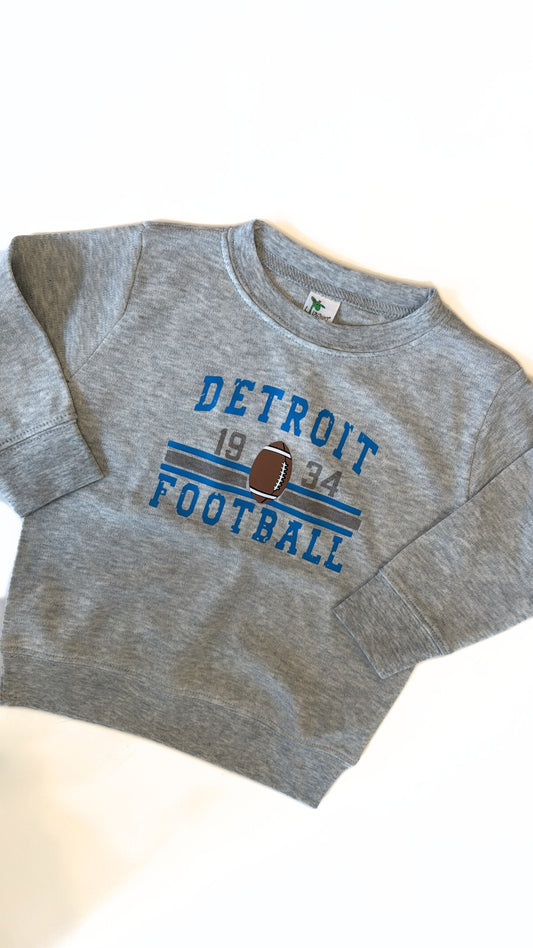 Detroit Football Crewneck
