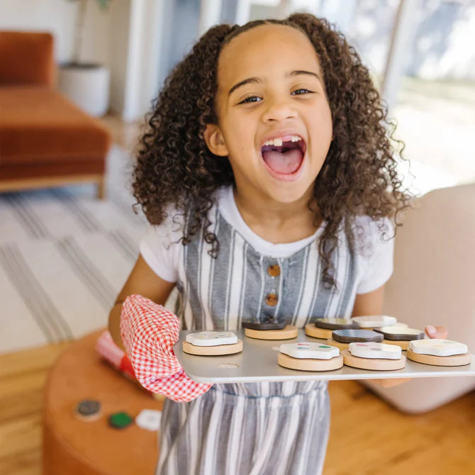 Slice and Bake Cookie Set - Wooden Play Food