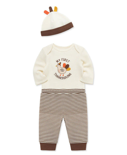 Turkey Bodysuit & Pant Set