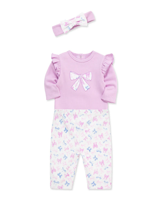 Pretty Bows Bodysuit & Legging Set