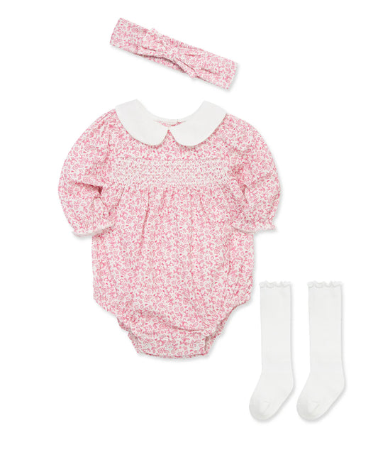 Floral Woven Bubble Set