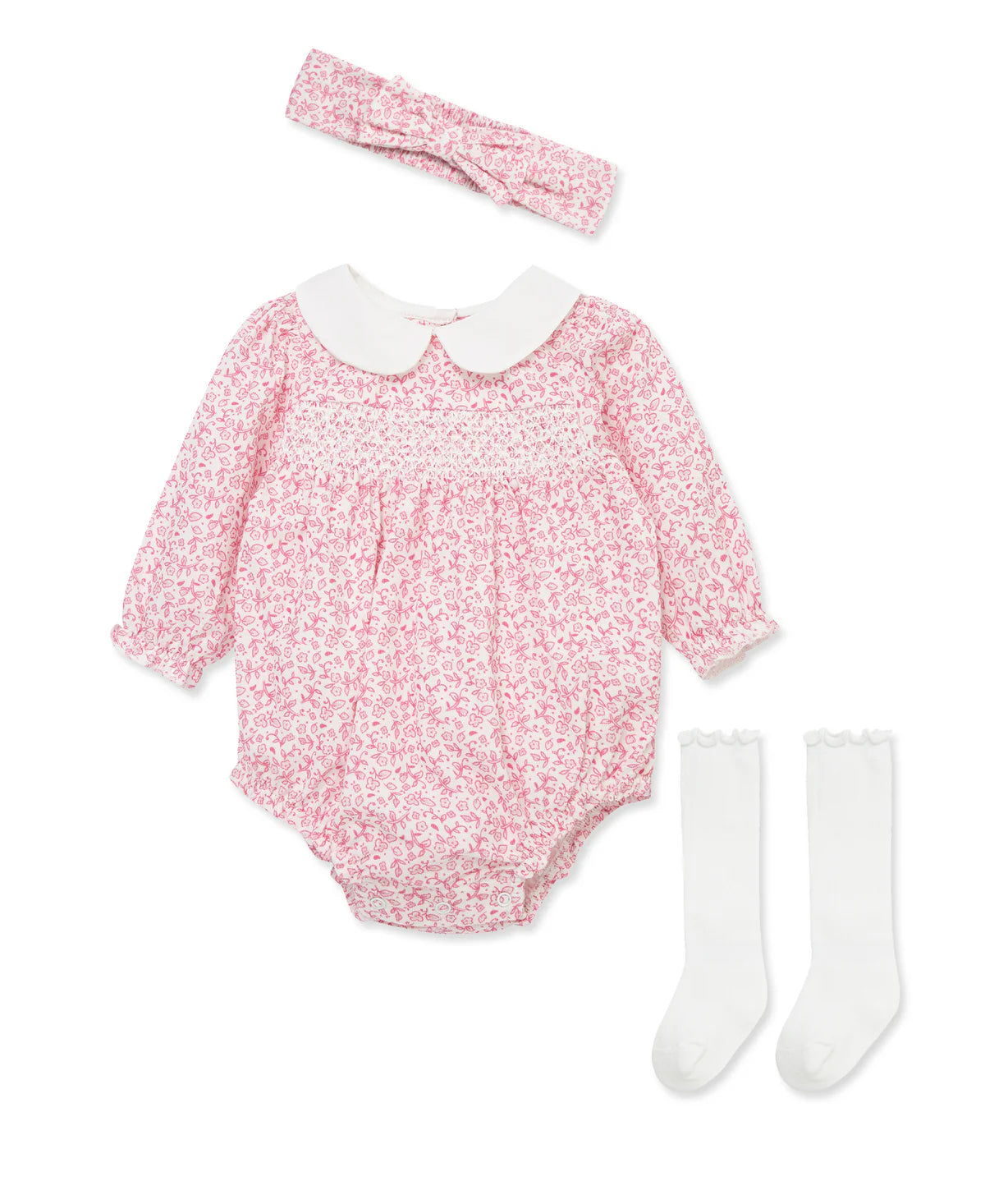 Floral Woven Bubble Set