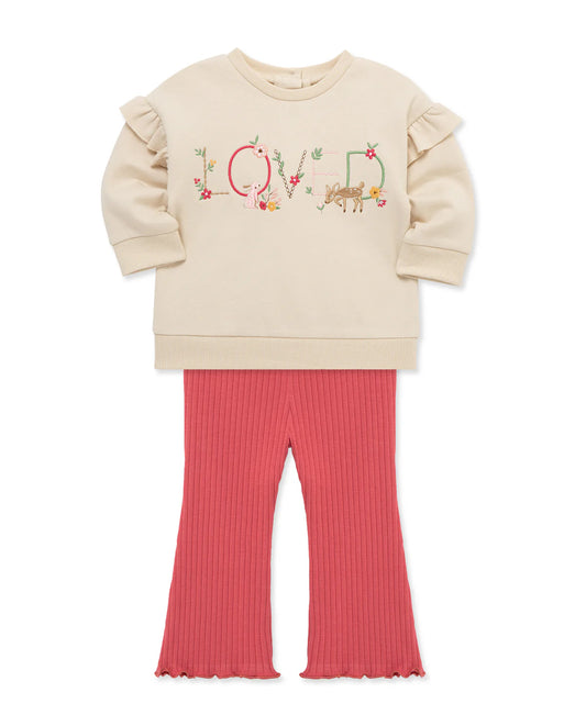 Loved 2-Piece Sweatshirt Set