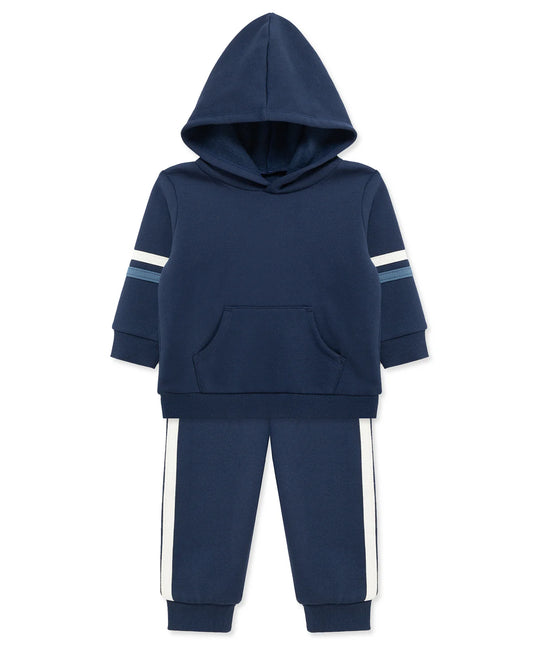 Navy Sweatshirt Set