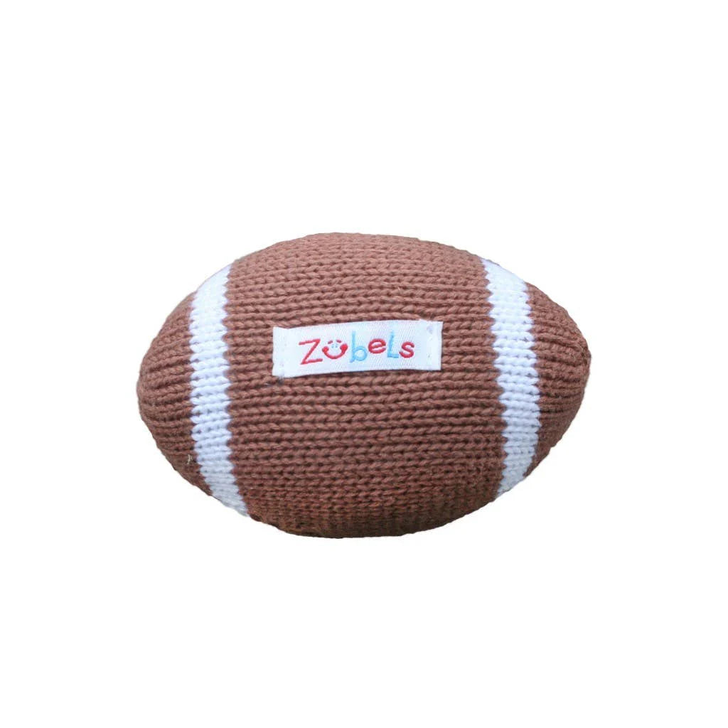 Phil The Football Knit Rattle