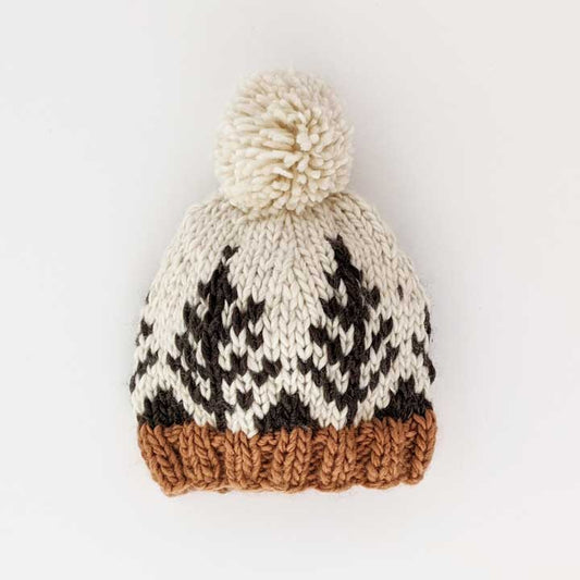 Forest Knit Beanie Hat Natural