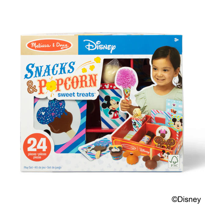 Disney Snacks and Popcorn Play Set