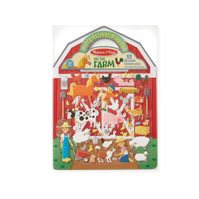Puffy Sticker Play Set - On The Farm