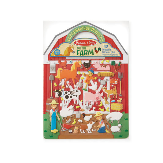Puffy Sticker Play Set - On The Farm