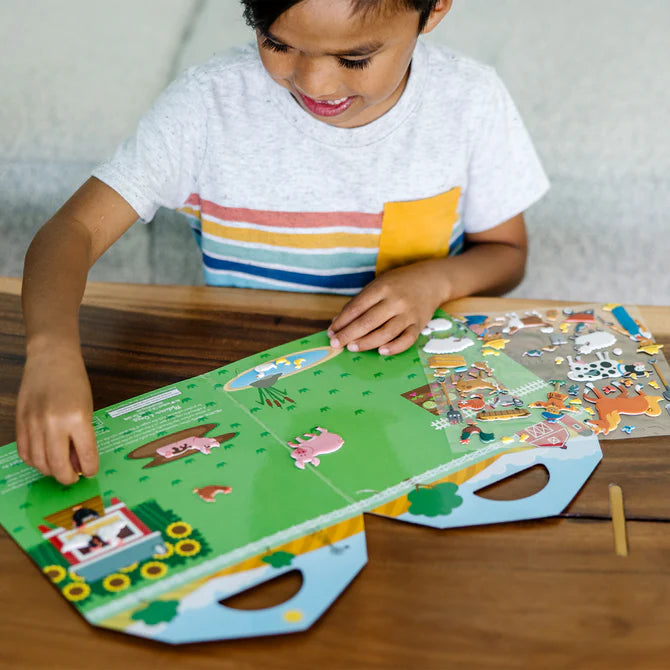 Puffy Sticker Play Set - On The Farm