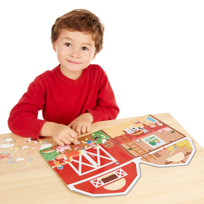 Puffy Sticker Play Set - On The Farm