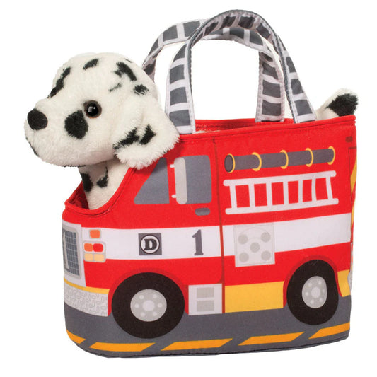 Fire Truck Sak With Dalmatian