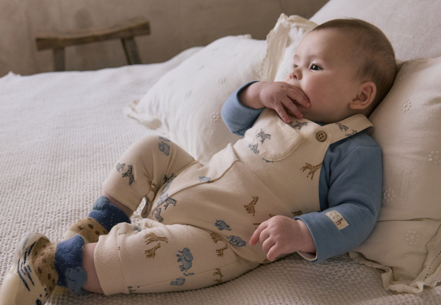Safari Printed Overall Set