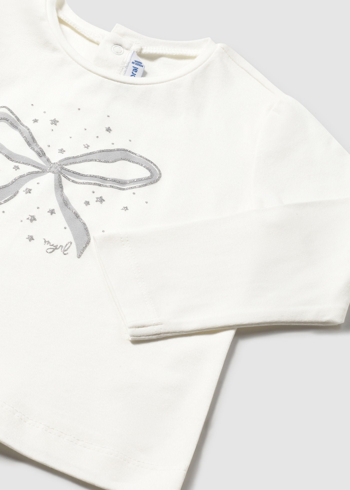 Long Sleeve Bow Tee & Flared Legging Set