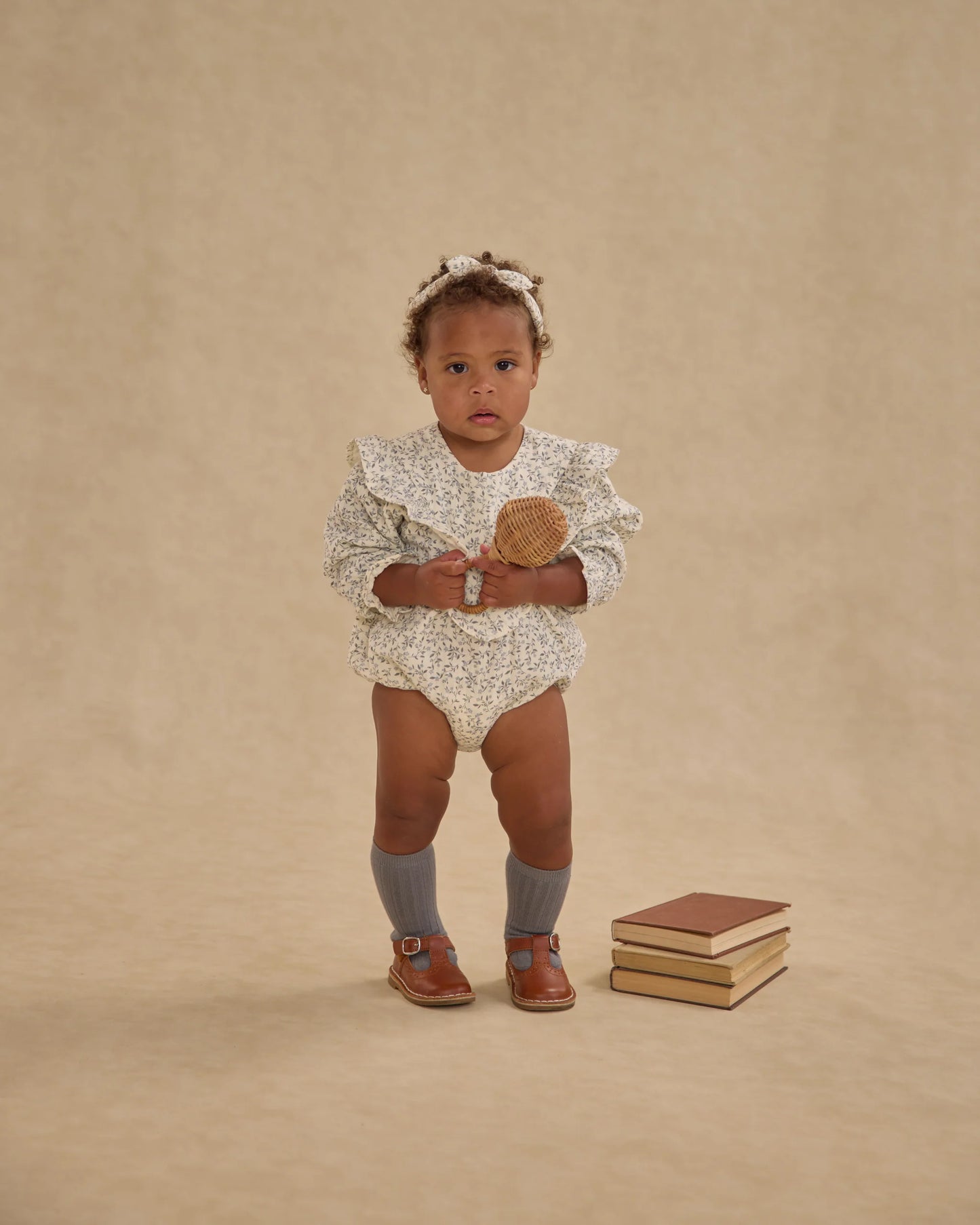 Winnie Romper || Blue Vines
