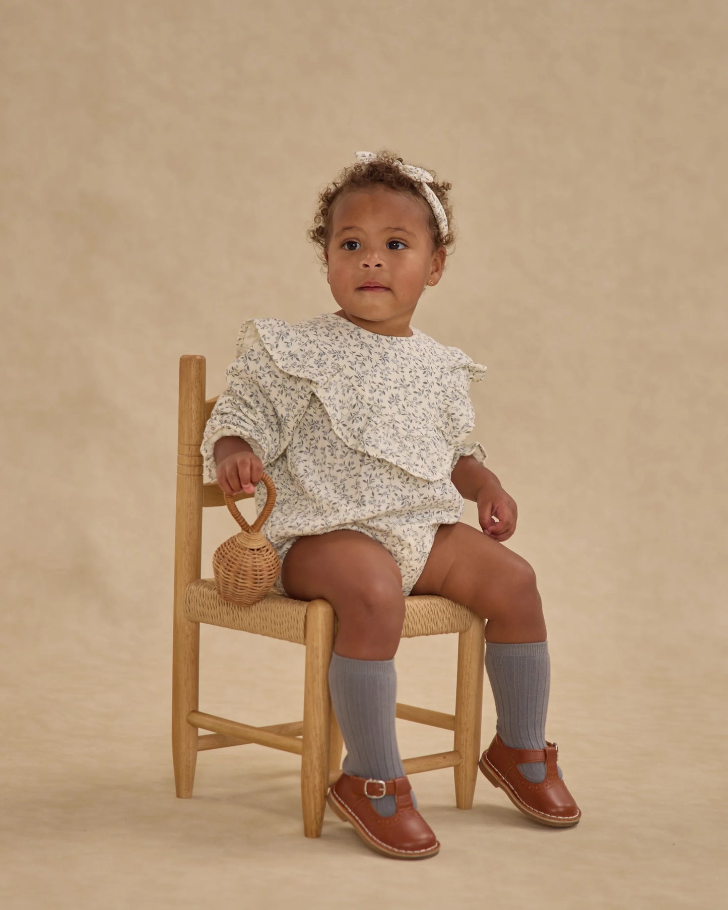 Winnie Romper || Blue Vines