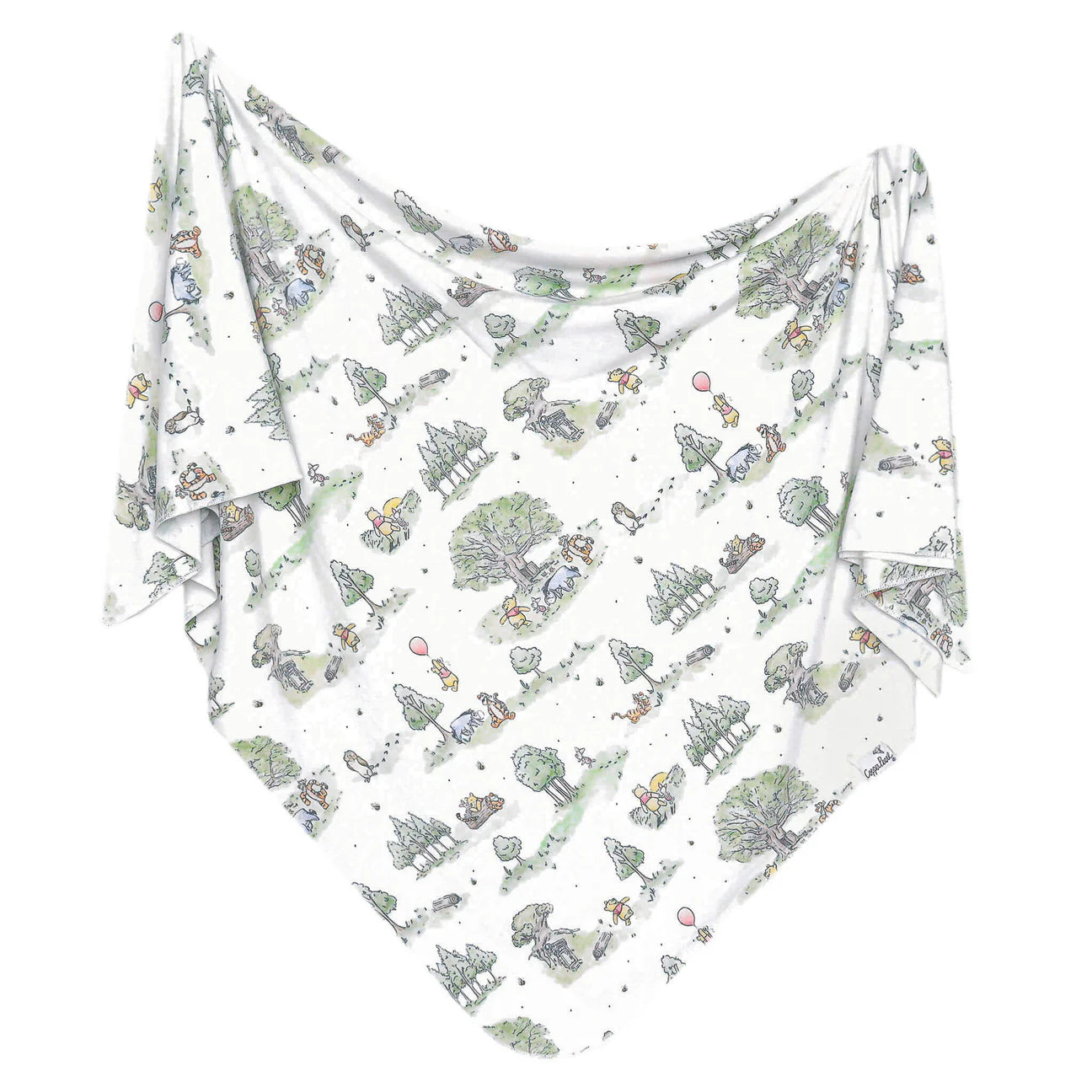 Knit Swaddle Blanket Hundred Acre Wood