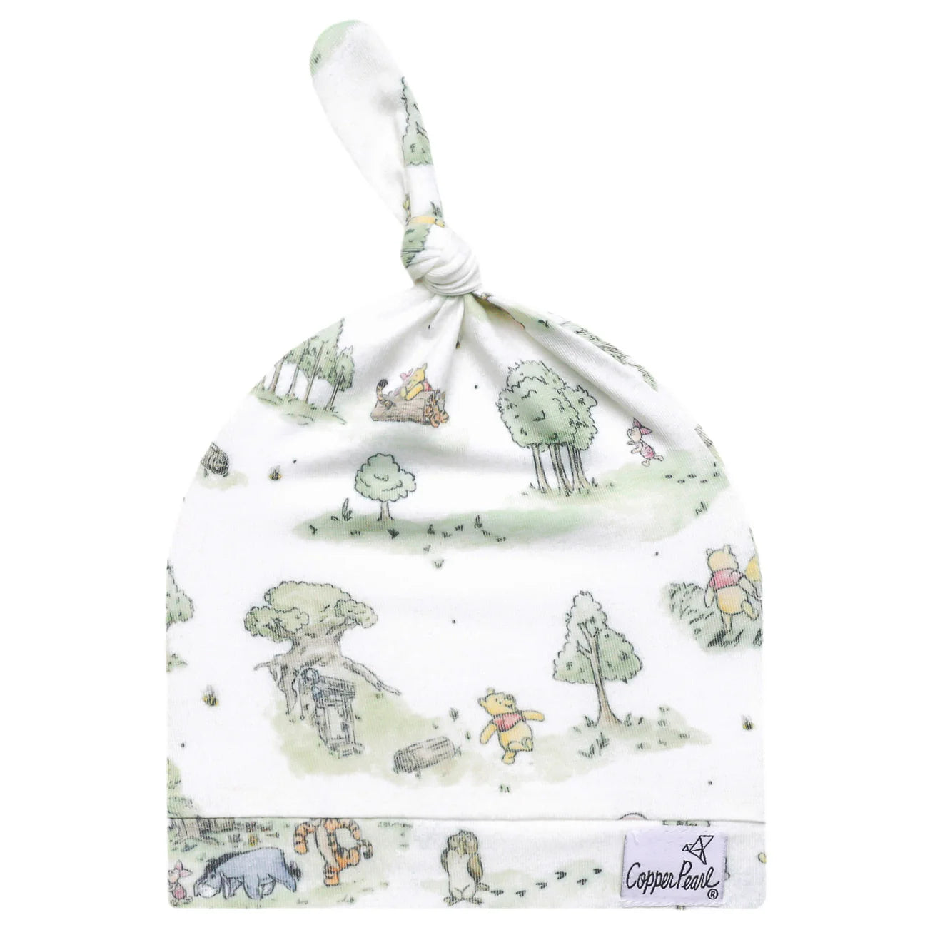 Top Knot Hat 0-4 Months Hundred Acre Wood