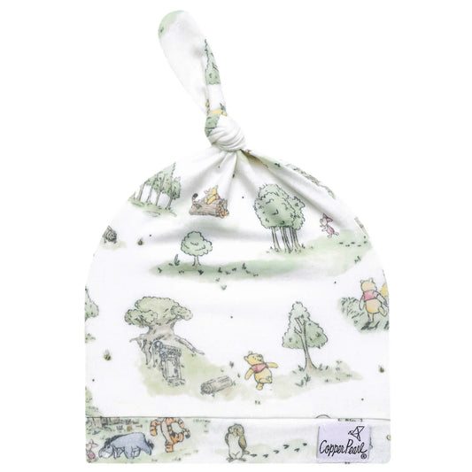 Top Knot Hat 0-4 Months Hundred Acre Wood