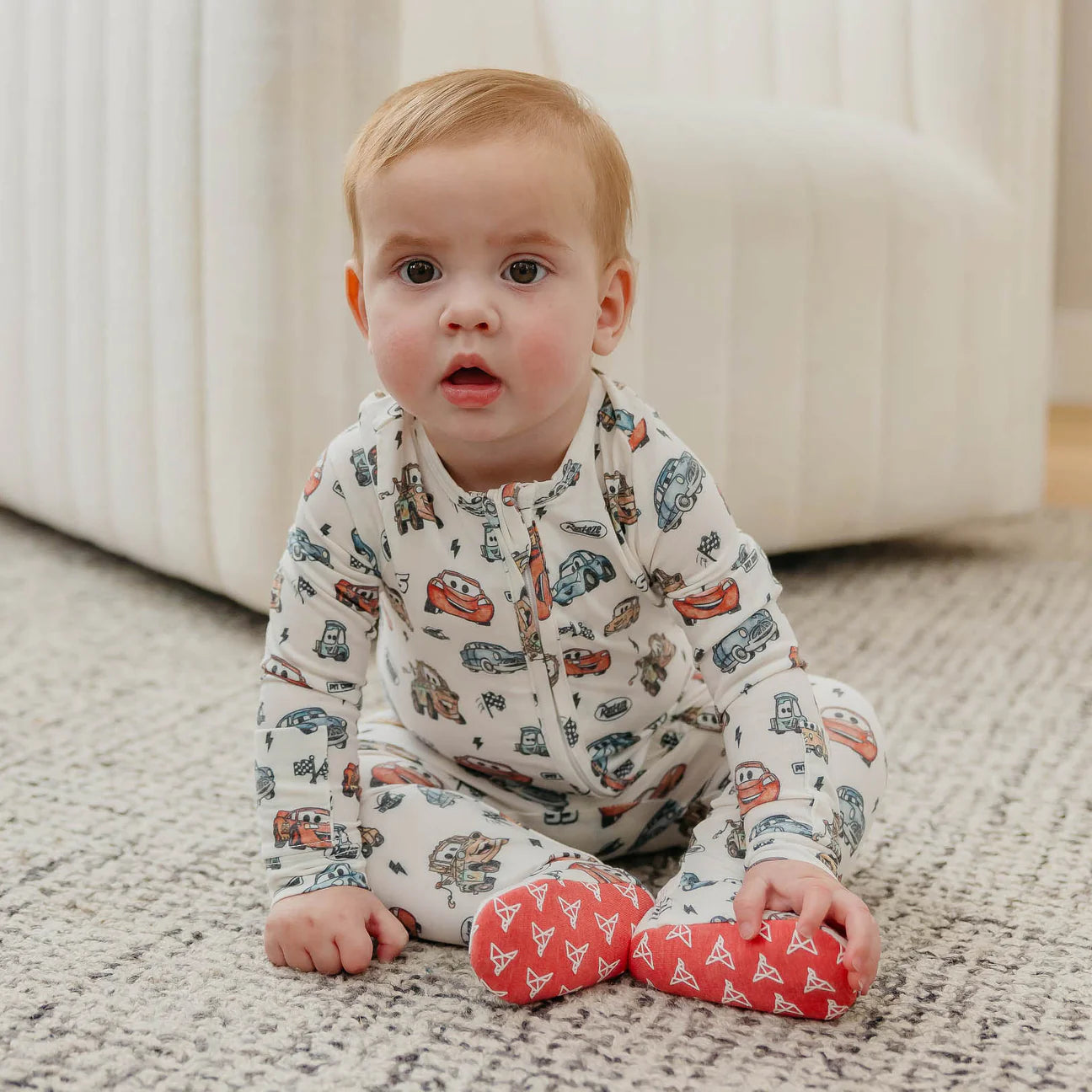 Zip-Up Footie Pajama Disney Pixar Cars