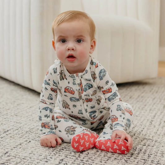 Zip-Up Footie Pajama Disney Pixar Cars