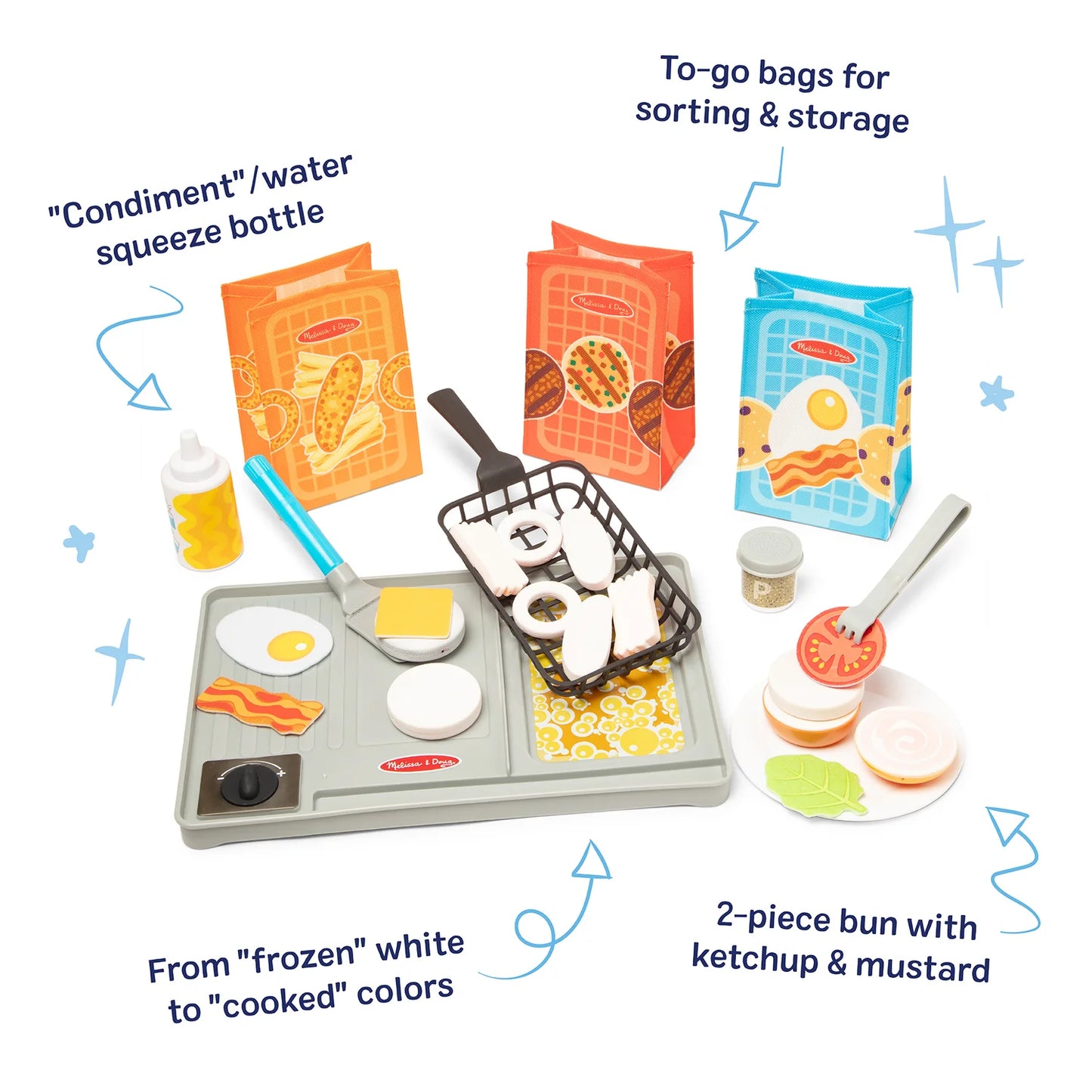 Flip & Fry Grill Play Set