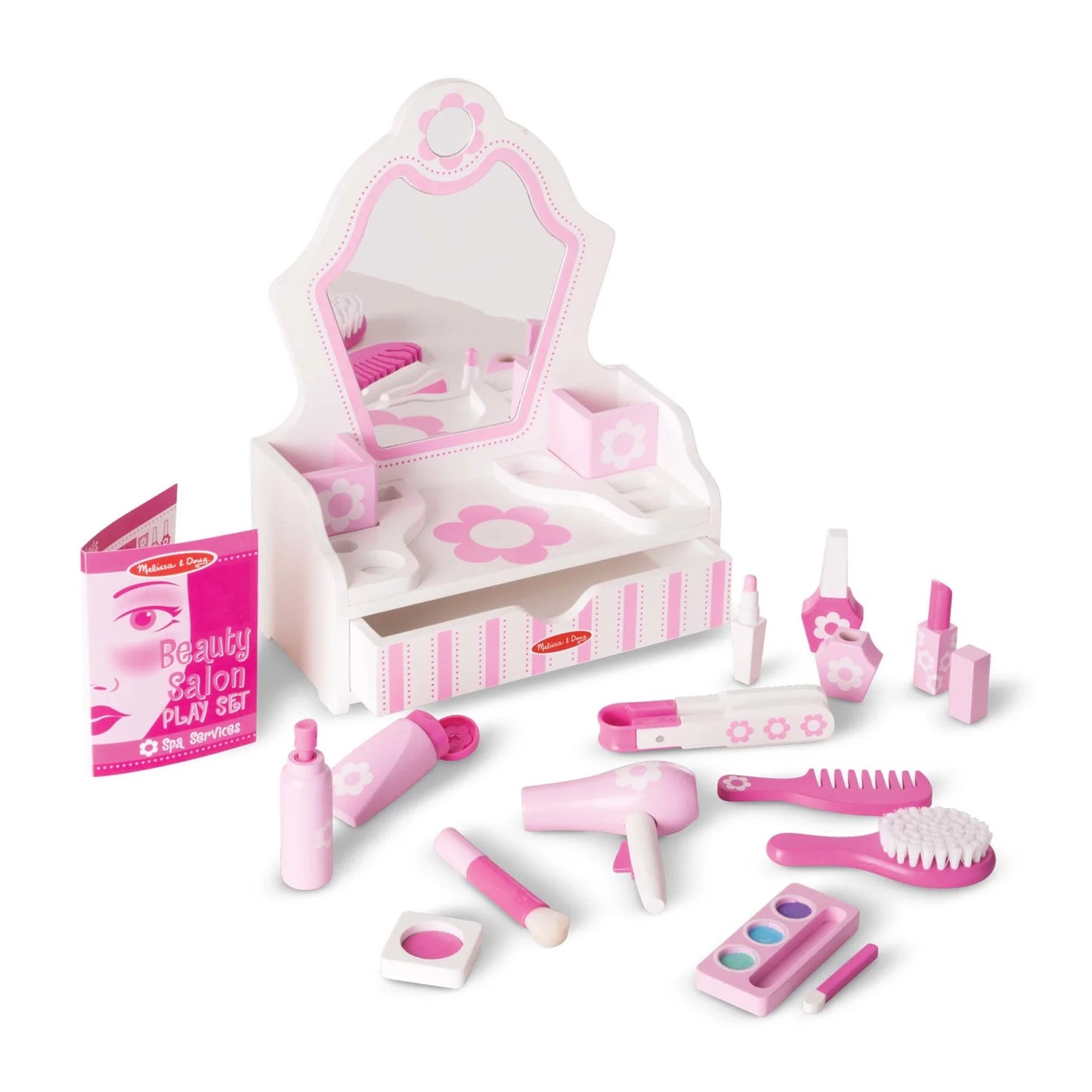 Wooden Beauty Salon Play Set