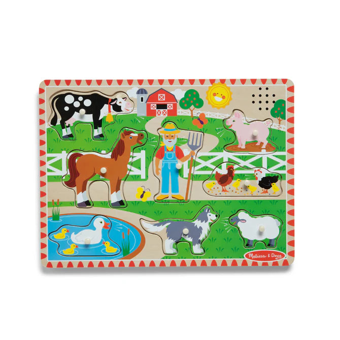 Old MacDonalds Farm Sound Puzzle