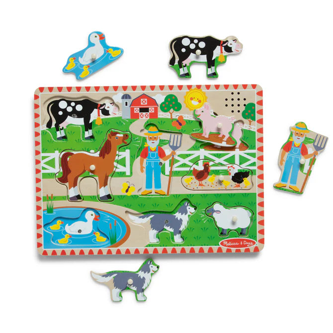 Old MacDonalds Farm Sound Puzzle