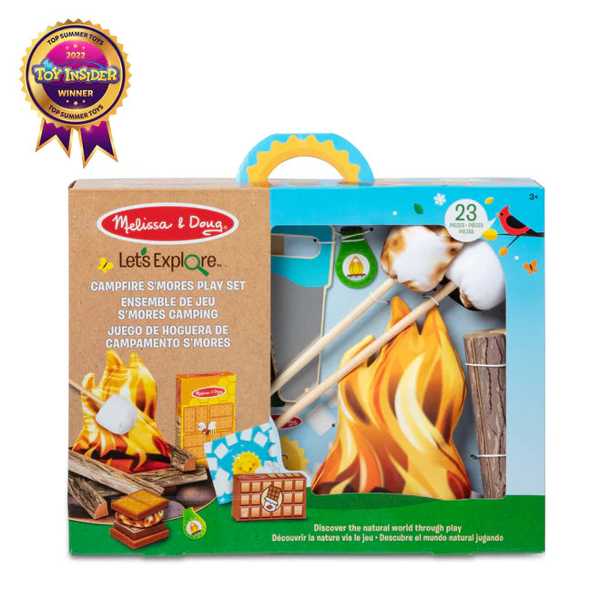 Let’s Explore Campfire Smores Play Set