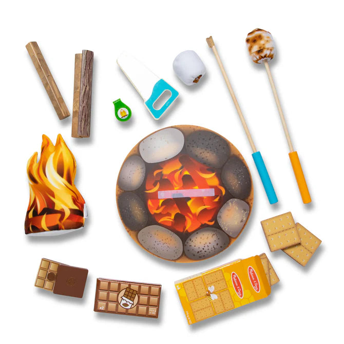 Let’s Explore Campfire Smores Play Set