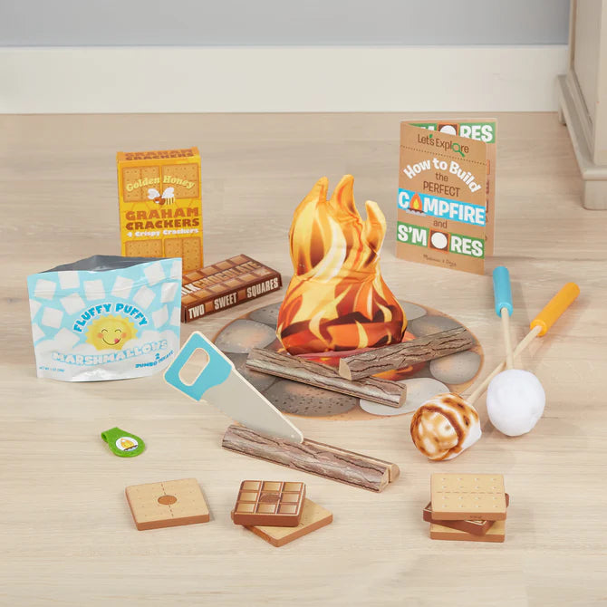 Let’s Explore Campfire Smores Play Set