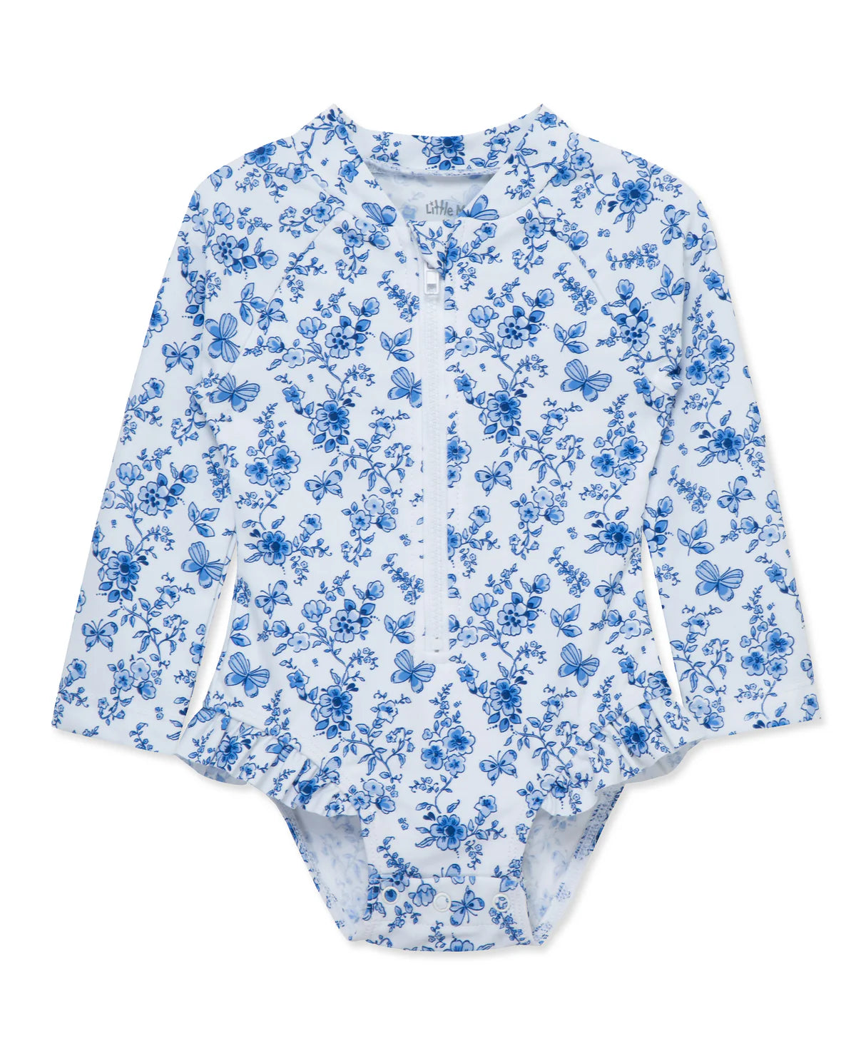 Blue Floral Rashguard