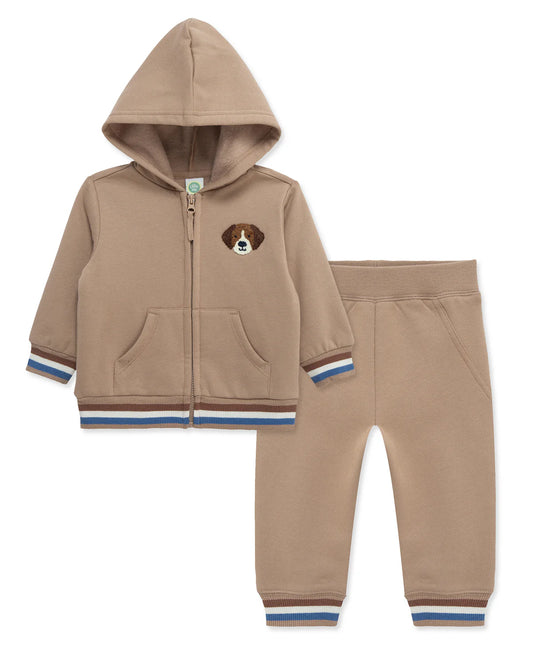 Puppy 2 Piece Hoodie Set