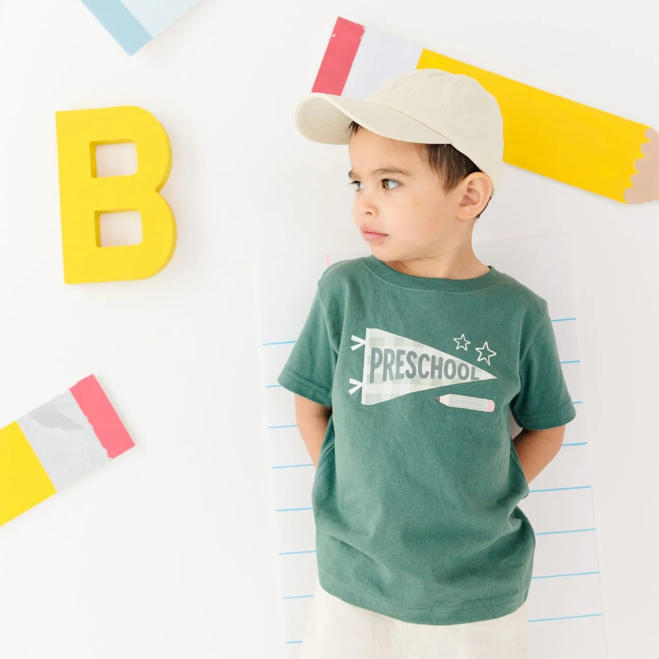 Preschool Pennant Short Sleeve T-Shirt