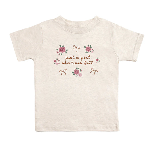 Just A Fall Girl Short Sleeve T-Shirt