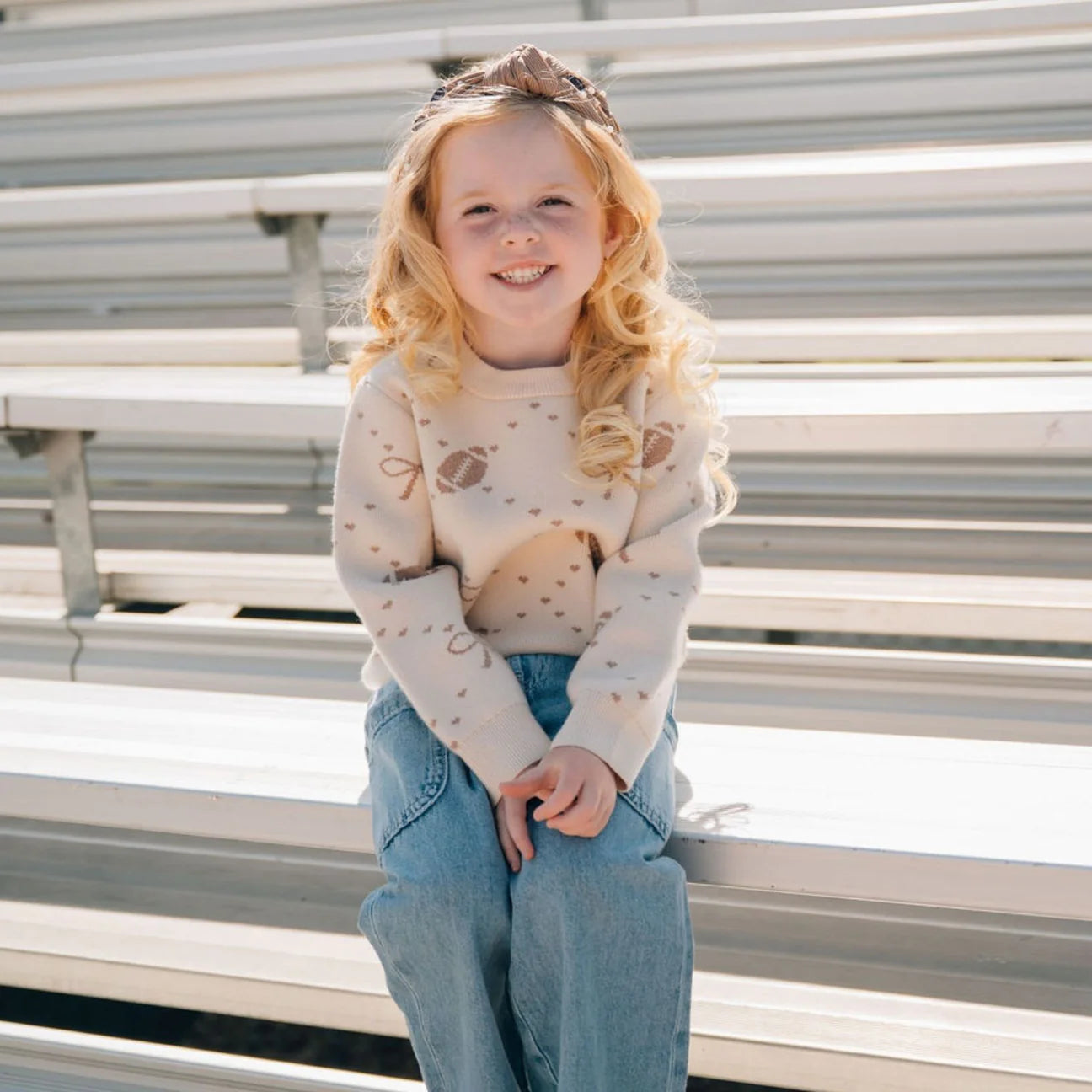 Football Trellis Sweater