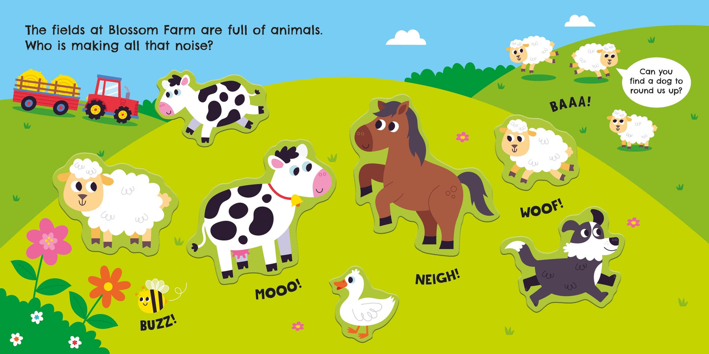 Farm Animals Magnet Book