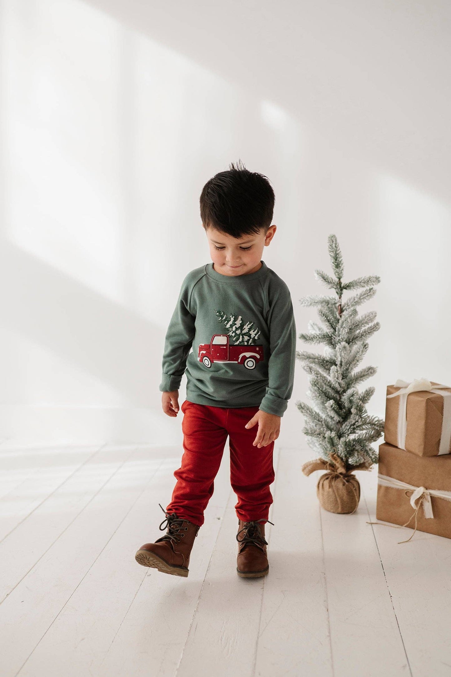 Christmas Truck Sweatshirt