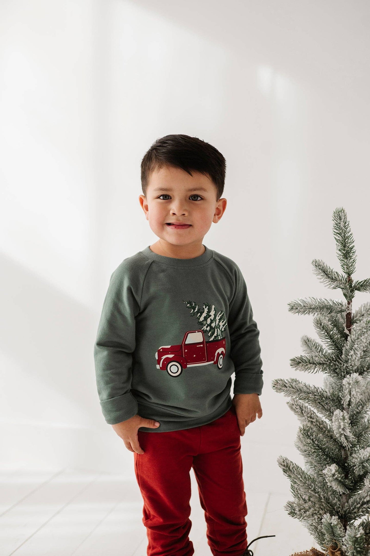Christmas Truck Sweatshirt