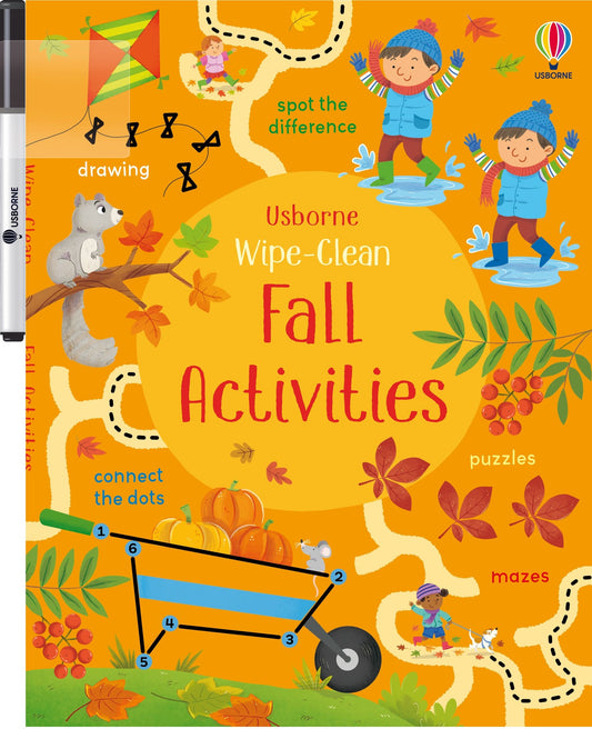 Wipe Clean Fall Activities