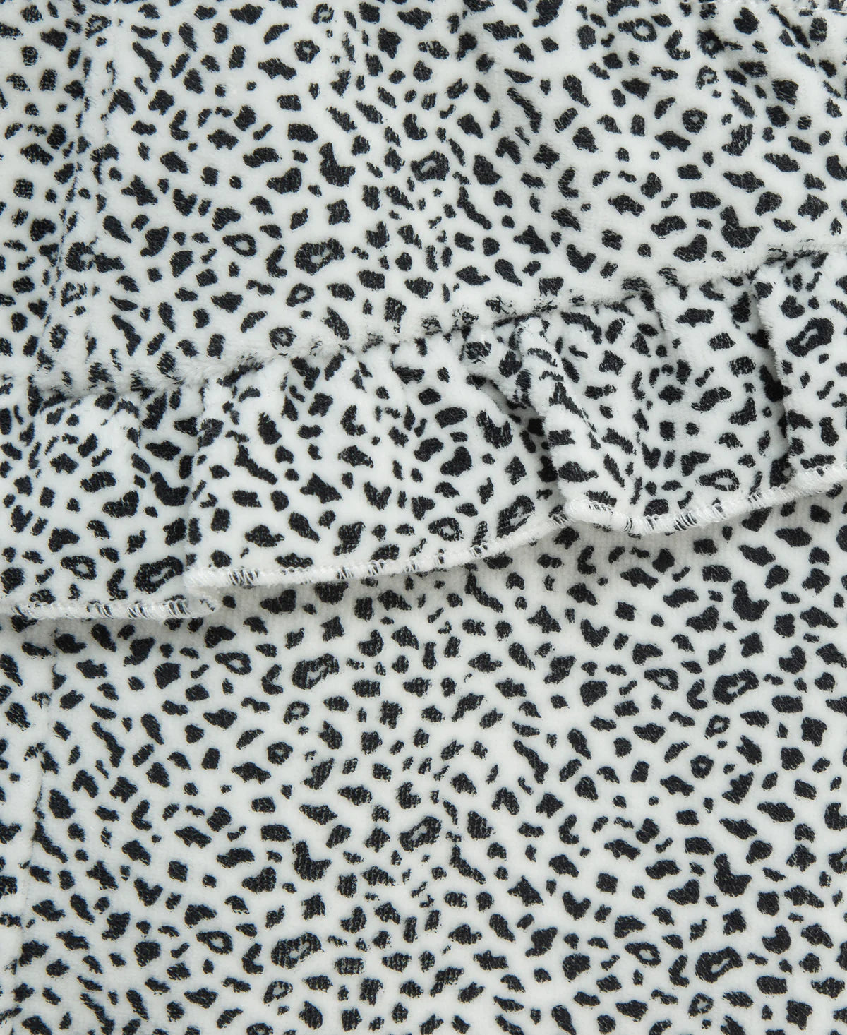 Leopard Bow Velour Pant Set