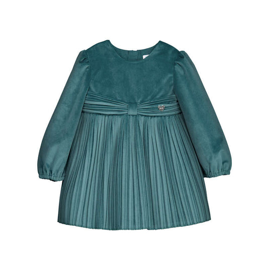 Green Velvet Dress