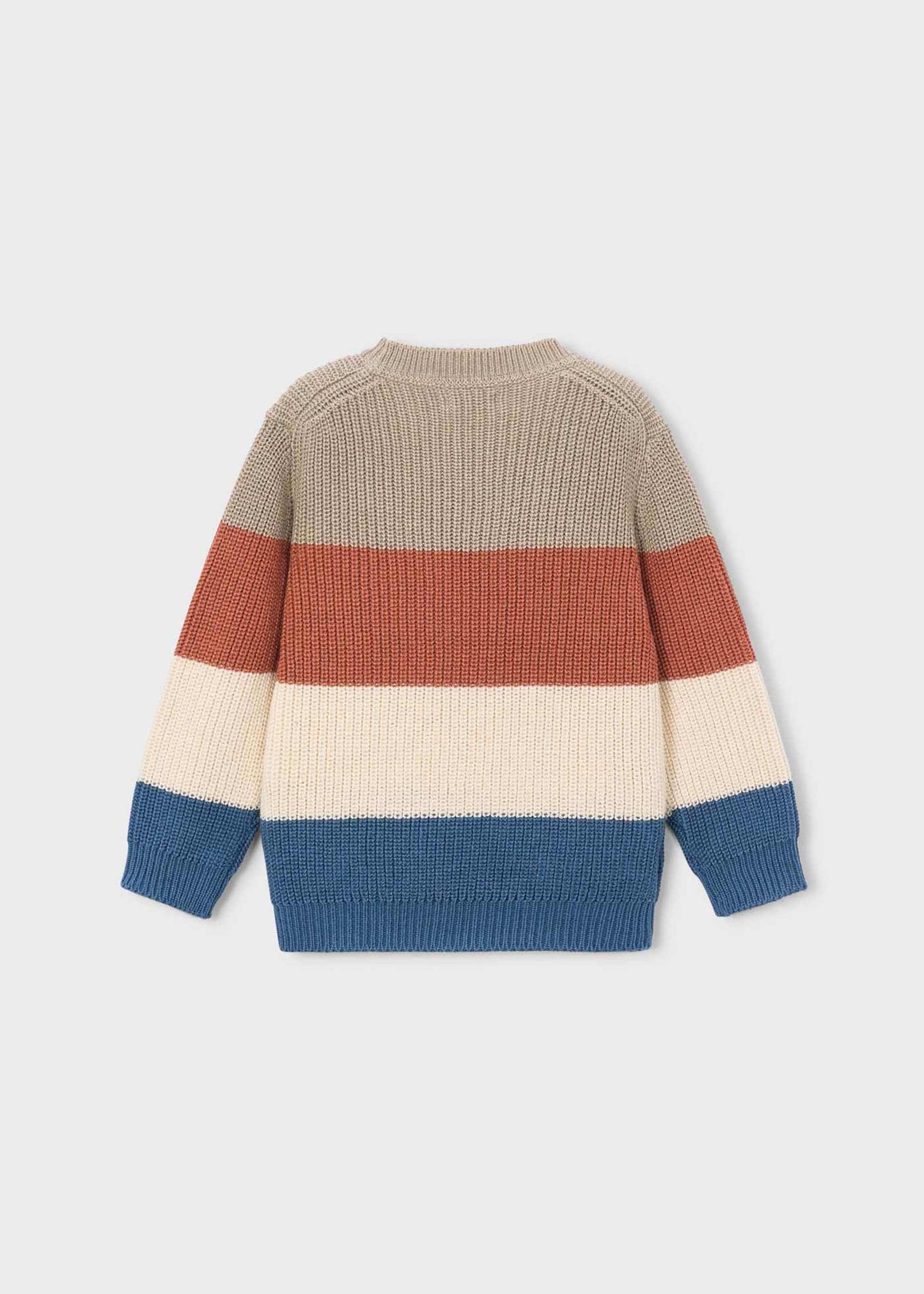 Colorblock Knit Pullover
