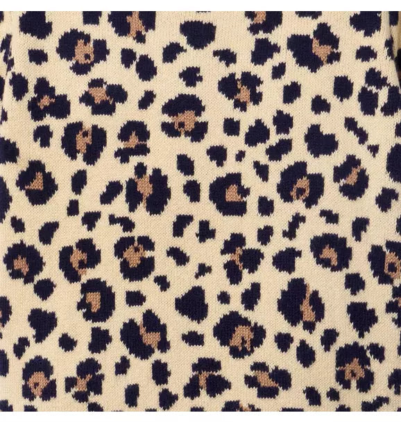 Leopard Short Sleeve Sweater