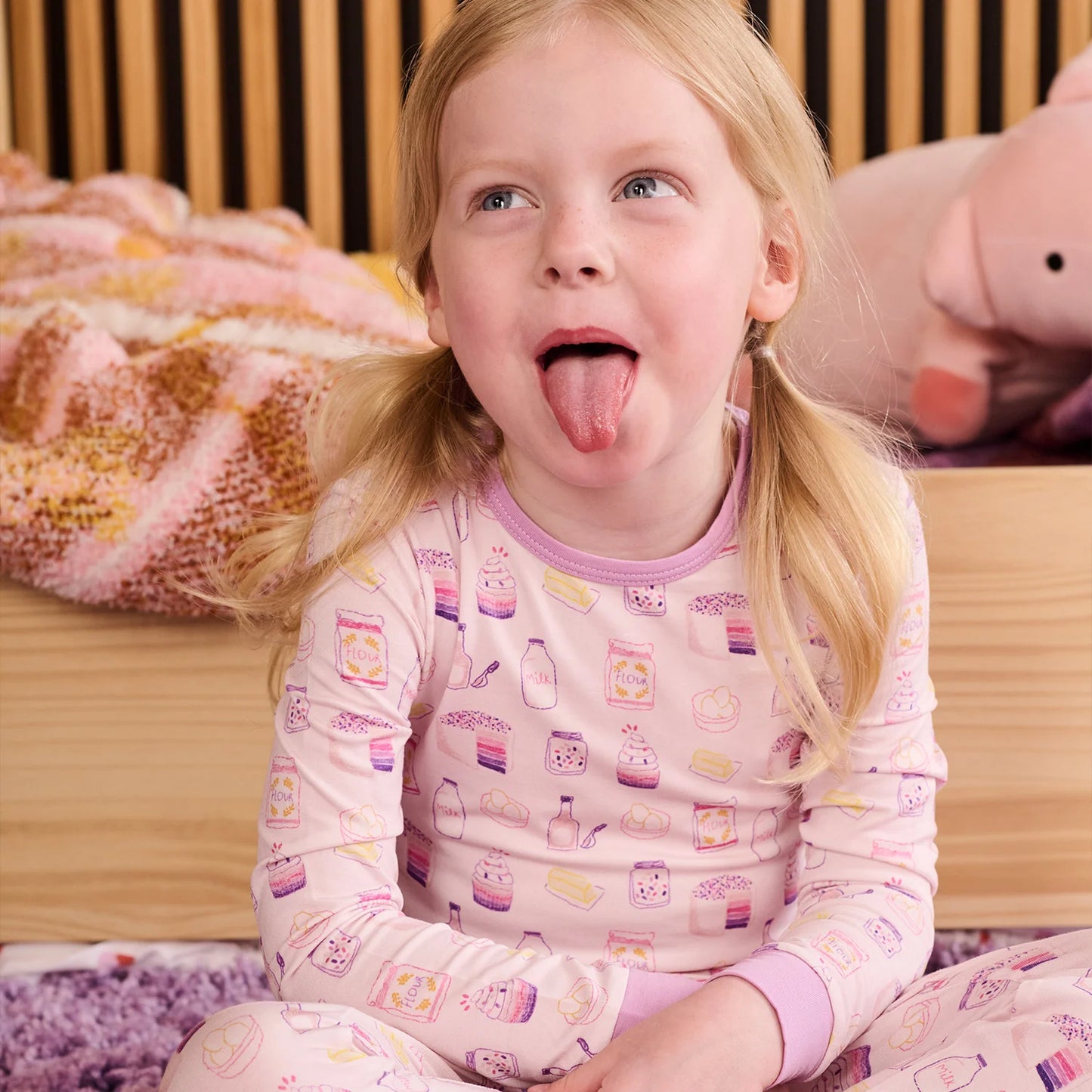 Bake Boss Modal Magnetic Long Sleeve Long Pant PJ Set