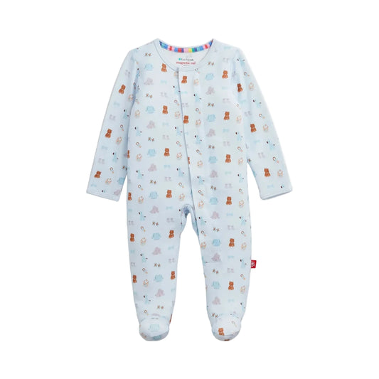 Magnetic Me Nursery Nostalgia Blue Modal Magnetic Footie