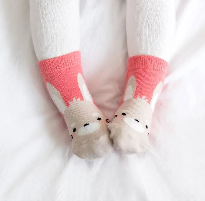 Rabbit Zoo Baby Animal Socks