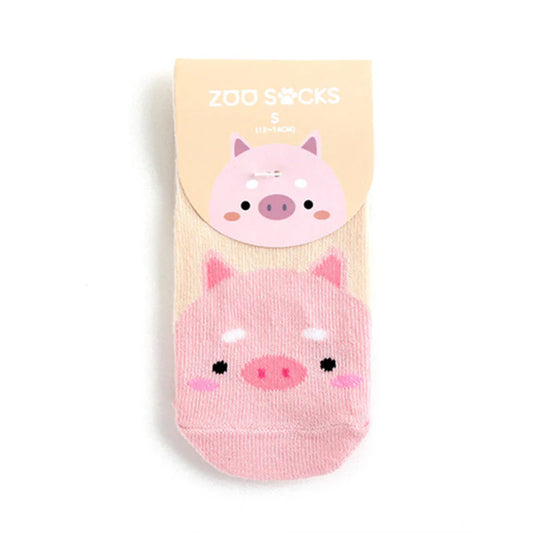 Pig Zoo Baby Animal Socks